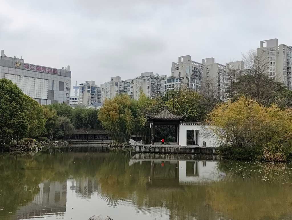 像船一样的亭子